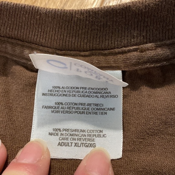 PORT and Company Men’s Brown No Bull Short Sleeve Shirt (Size XL) - Picture 7 of 7